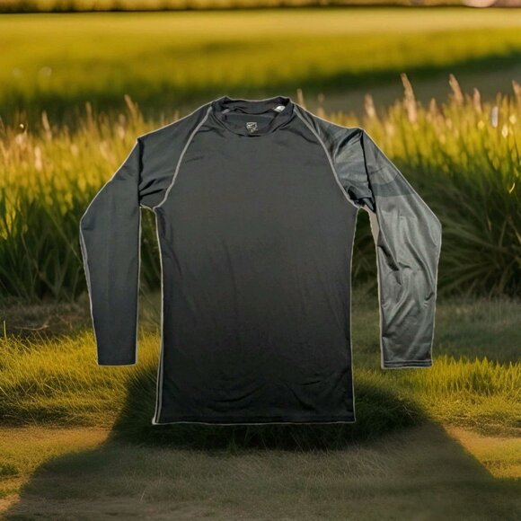 Nike Other - NIKE PRO COMPRESSION LONG SLEEVE Black/Gray MEN'S SIZE Large